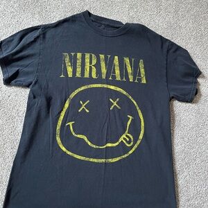 NIRVANA Band Tee Womens Small Kids XL